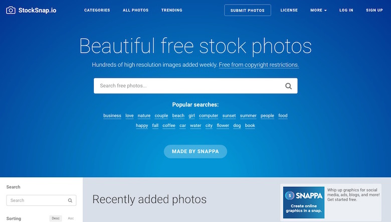 Free stock photos - StockSnap.io