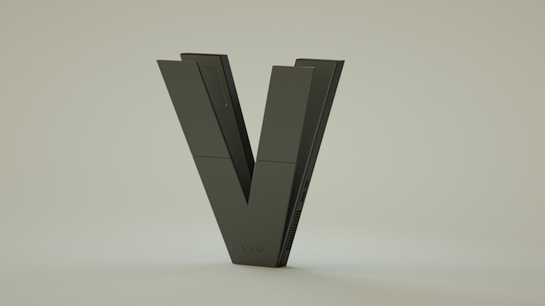 Alphabet Letters Designed As Electronic Gadgets - V