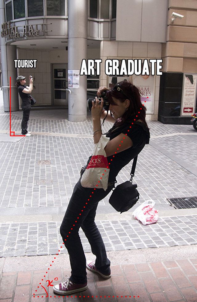 Tourist vs. Art Graduate - Photography Skills