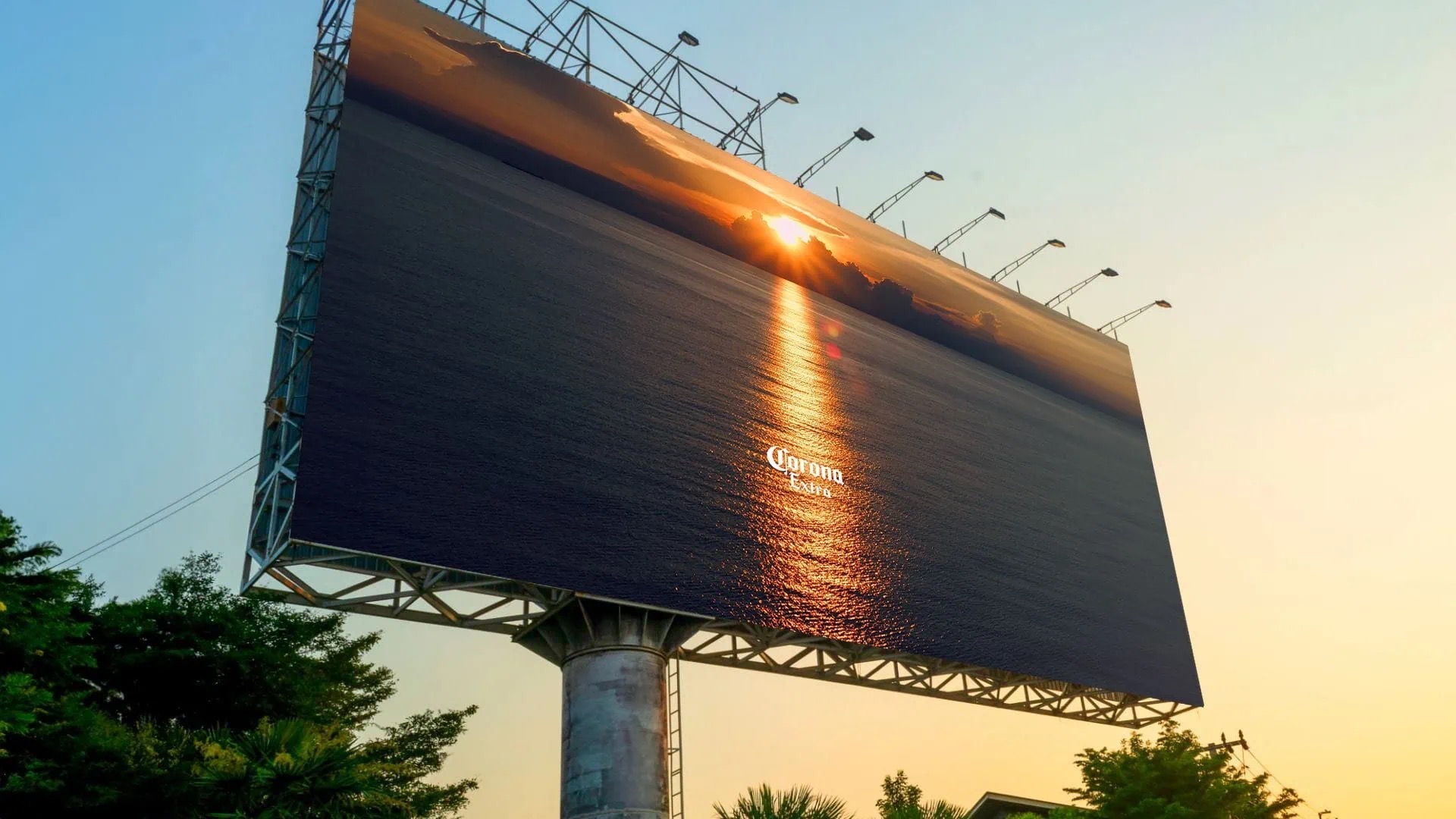 Creative art direction & post production ads - Corona (Ad 2)