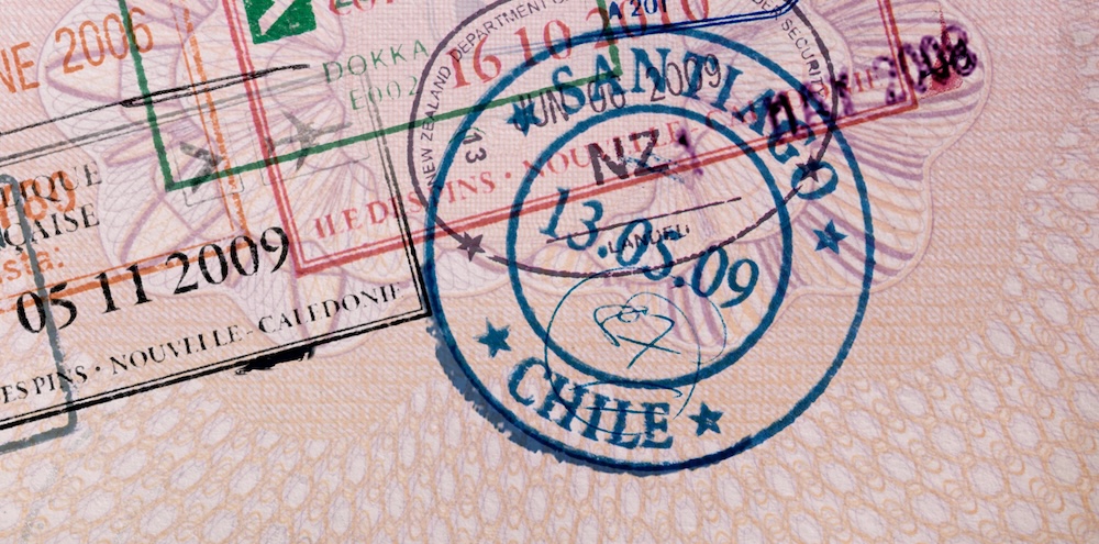Creative art direction & post production ads - Land Rover Defender Passport Stamps zoomed in (1)