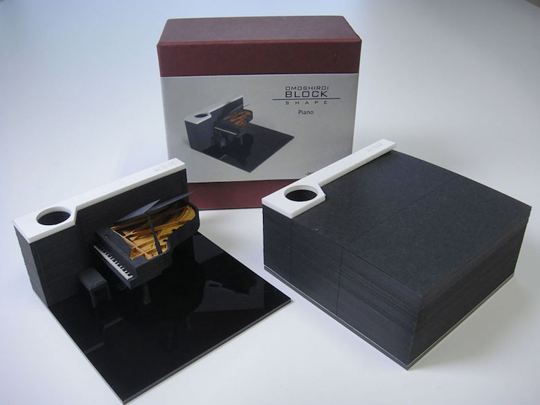 Omoshiroi Block: Paper memo pad that reveals hidden objects - 9
