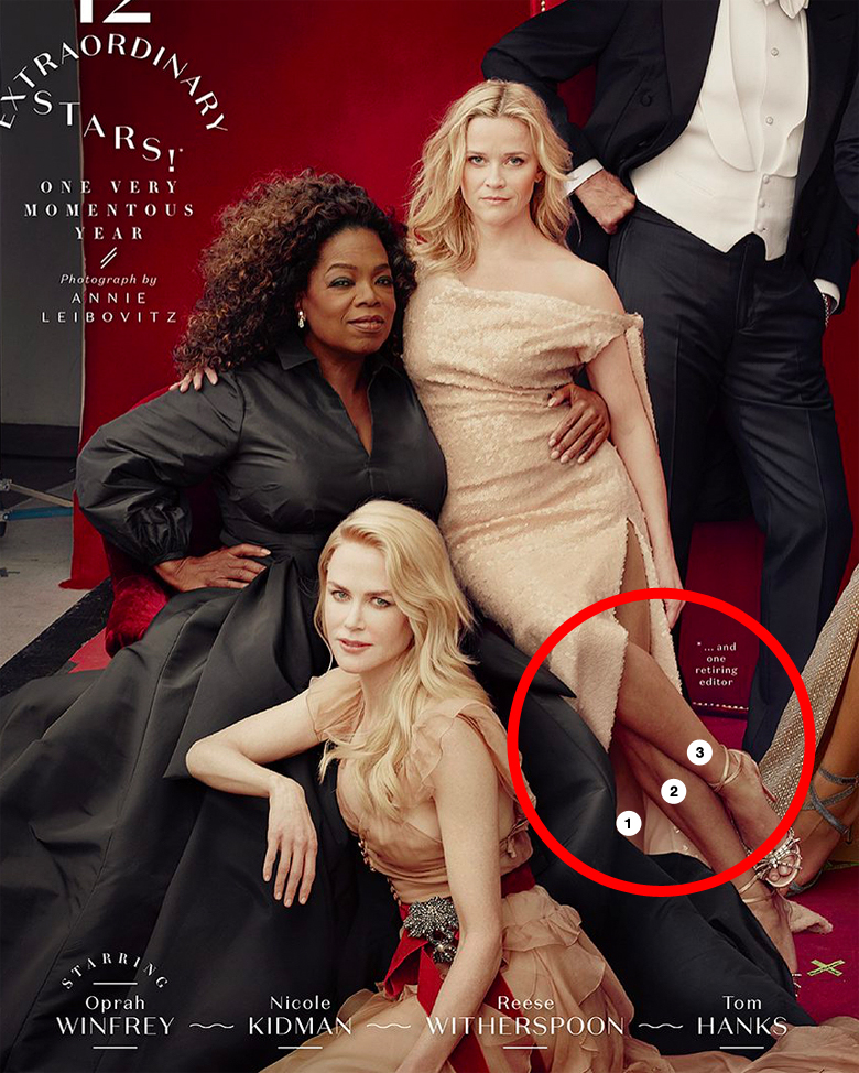 Vanity Fair: Reese Witherspoon, Oprah Winfrey Photoshop Fail - 2