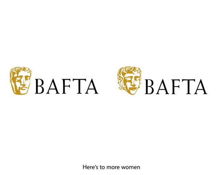 Female brand logos for Women's Day - BAFTA