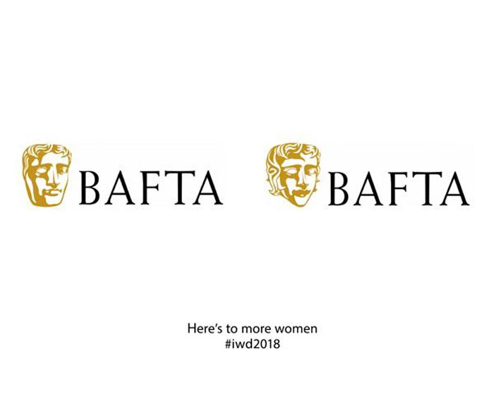 Female brand logos for Women's Day - BAFTA