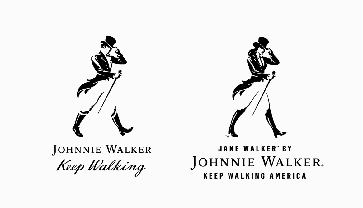 Female brand logos for Women's Day - Jane Walker by Johnnie Walker