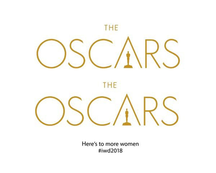 Female brand logos for Women's Day - Oscars