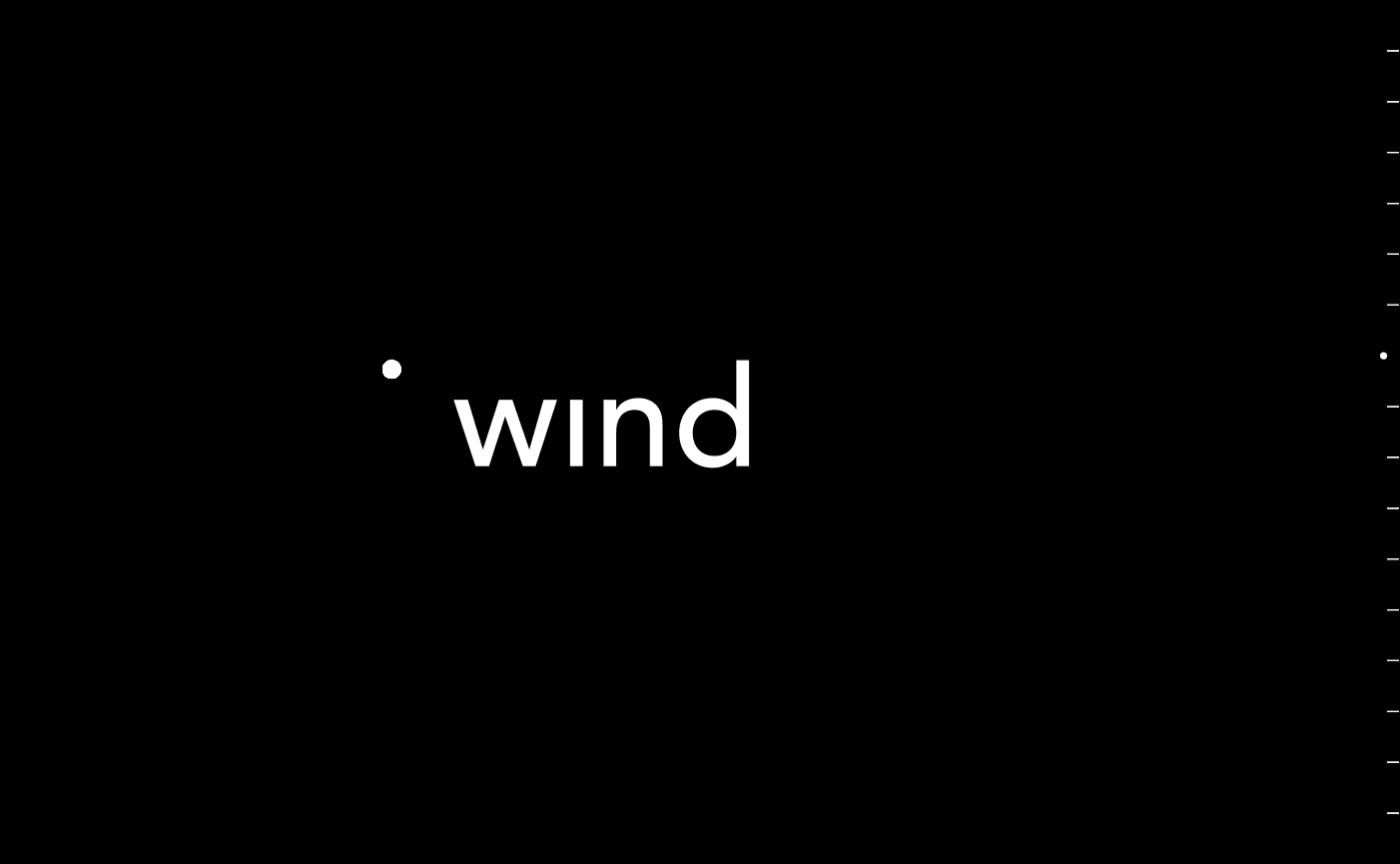 Type in motion: Typography animation - Wind