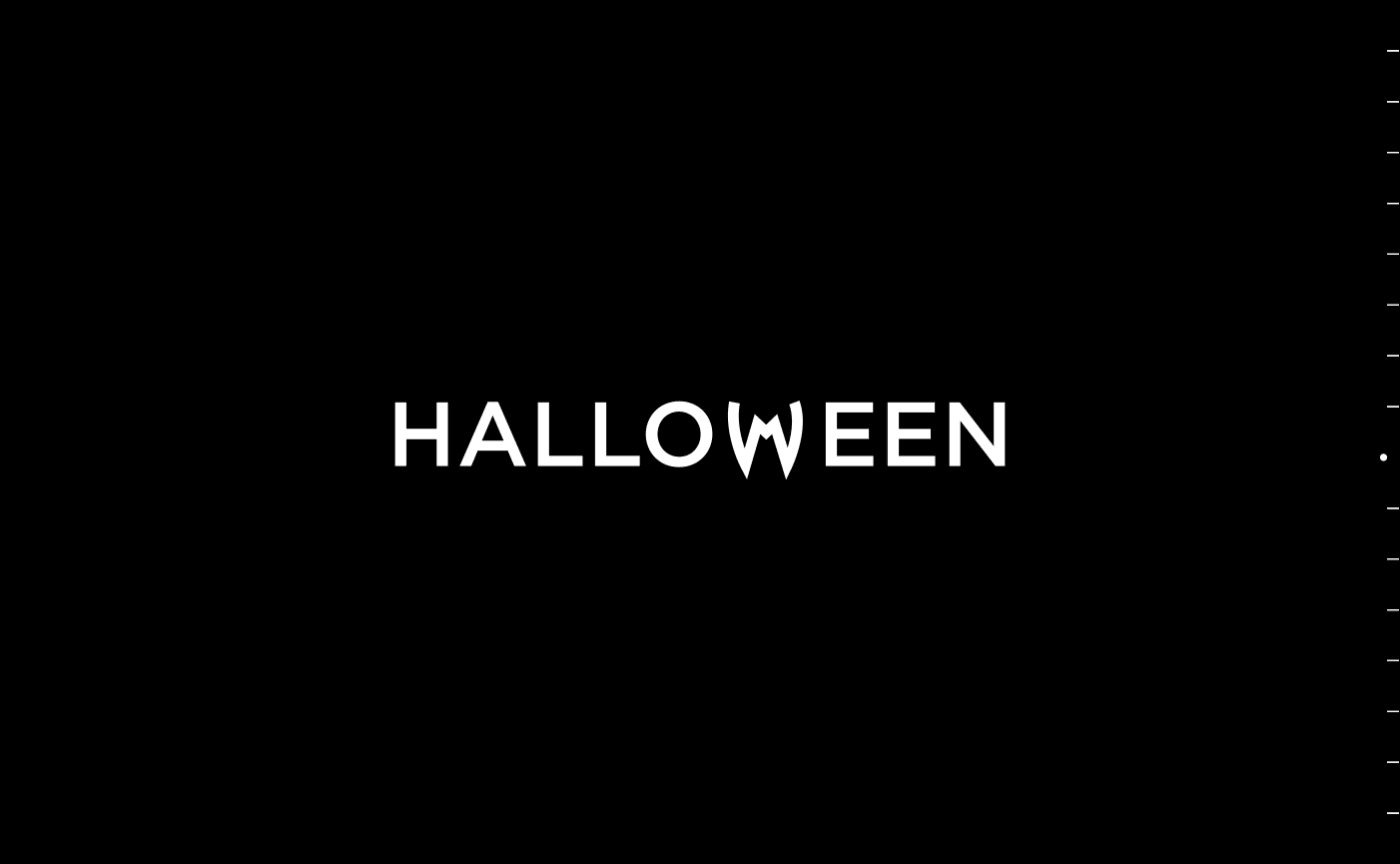 Type in motion: Typography animation - Halloween