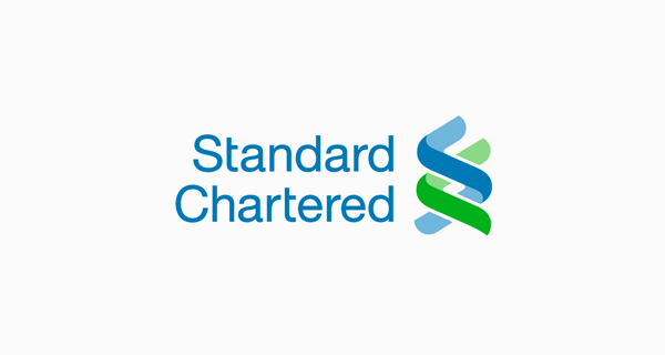 Standard Chartered logo font - Helvetica Neue 55 Roman