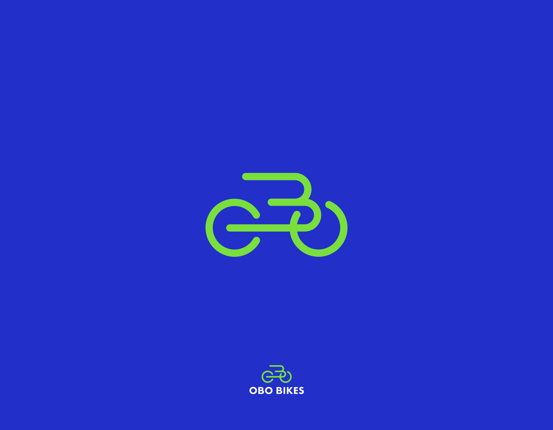 Creative logos with hidden symbolic meaning - OBO Bikes