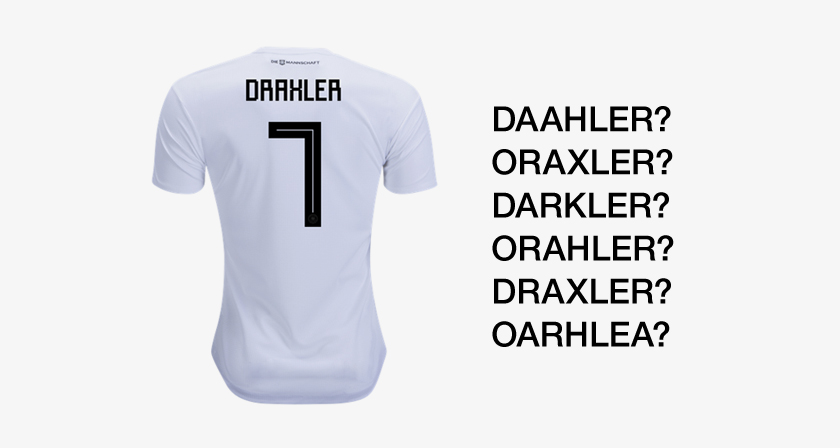 adidas jersey number font