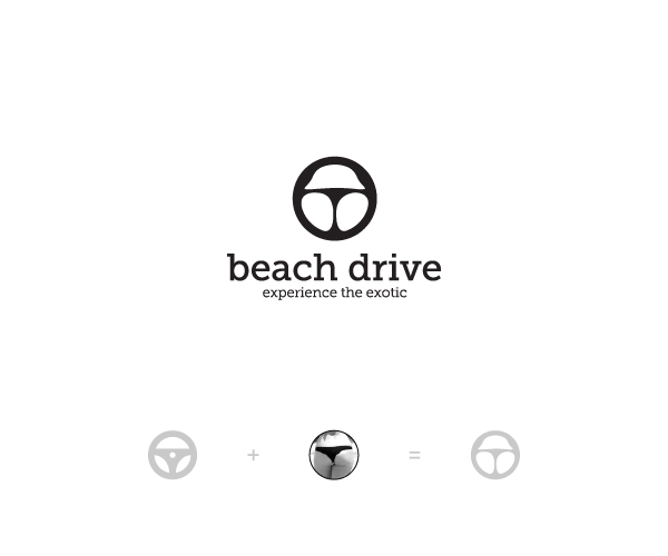 Creative logos made by combining different shapes - 