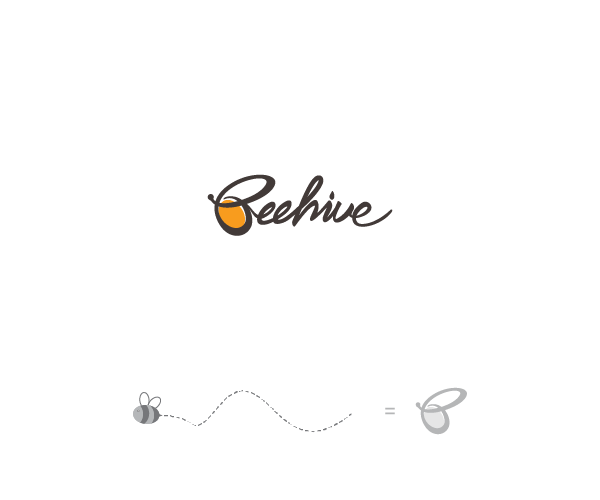 Creative logos made by combining different shapes - 