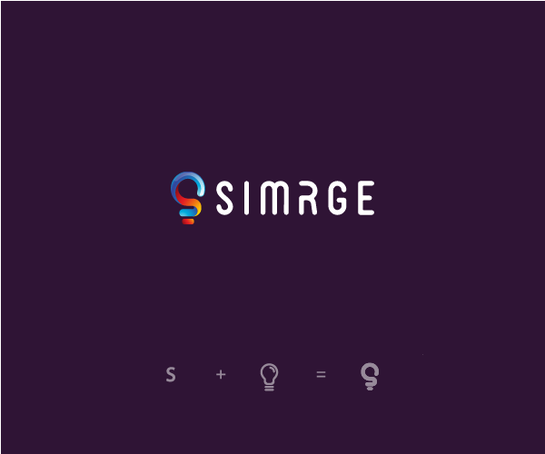 Creative logos made by combining different shapes - 
