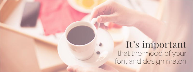 Graphic Design Rules - Choosing the right fonts