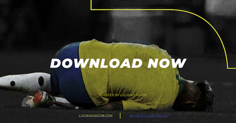 Neymar falling, diving font - 13