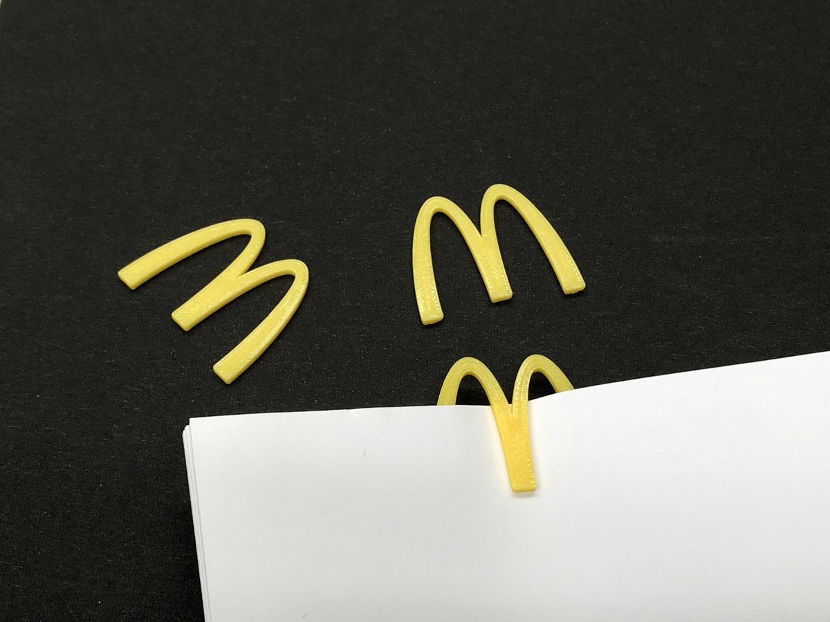 Famous logos 3D printed as everyday items - McDonald's (1)