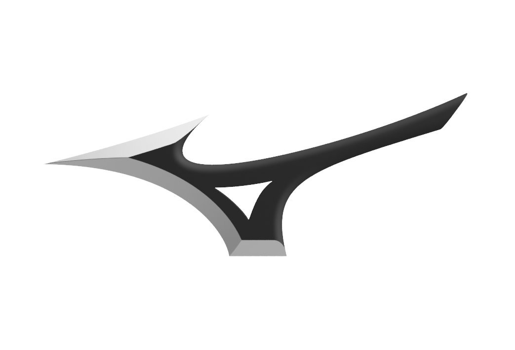 Famous logos 3D printed as everyday items - Mizuno (1)