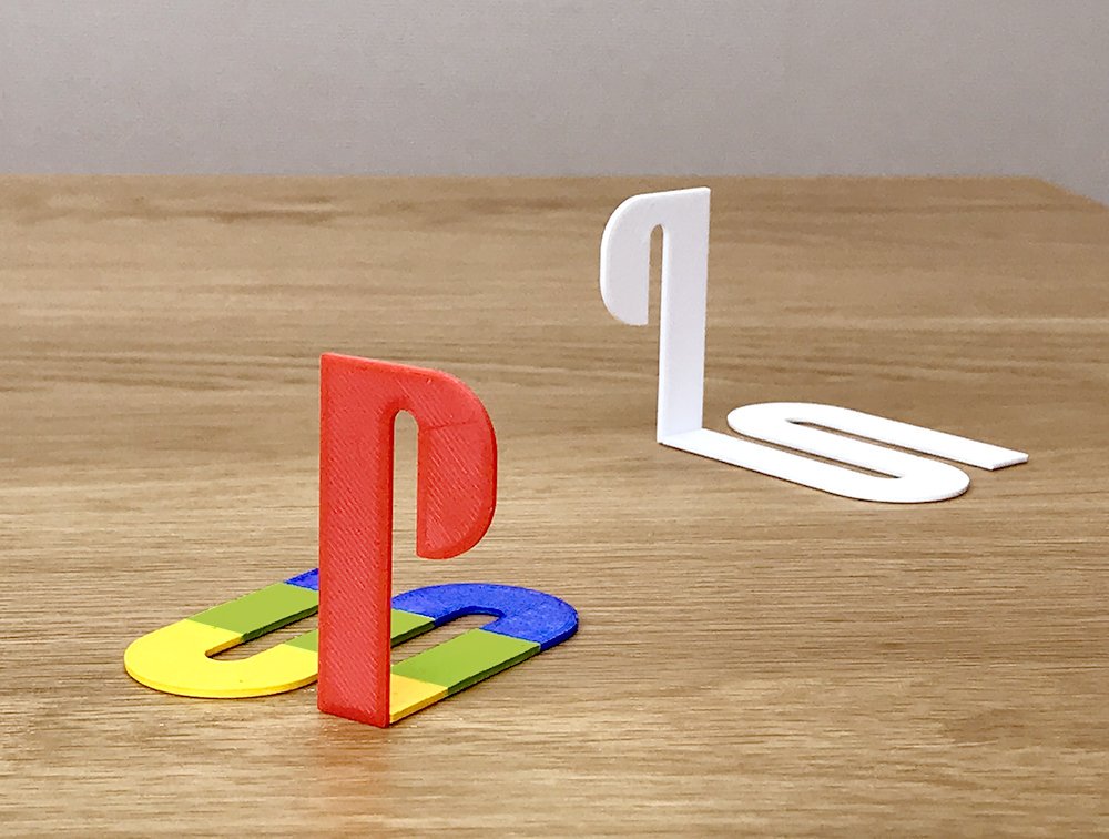 Famous logos 3D printed as everyday items - PlayStation (1)