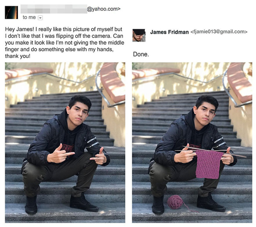 James Fridman trolls funny Photoshop requests - 2