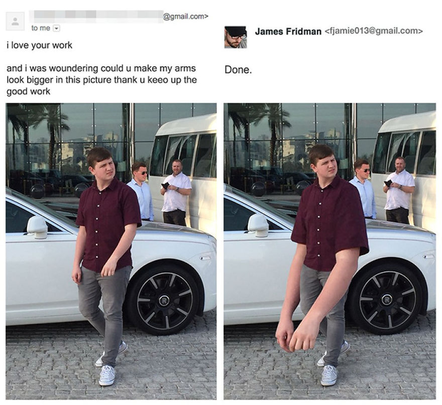 James Fridman trolls funny Photoshop requests - 5