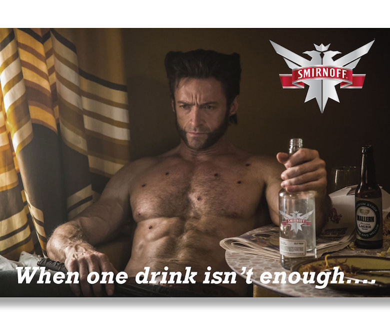 If Wolverine endorsed Smirnoff