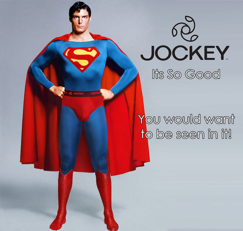 If Superman endorsed Jockey