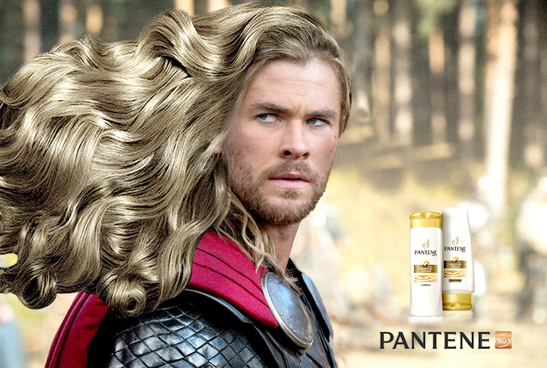If Thor endorsed Pantene