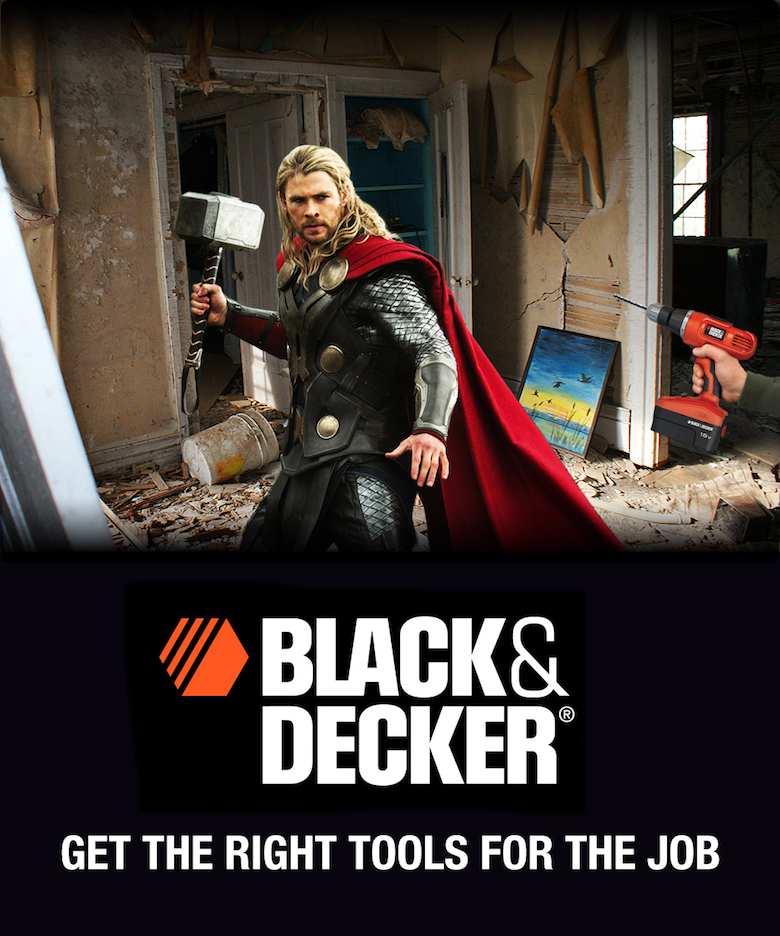 If Thor endorsed Black & Decker