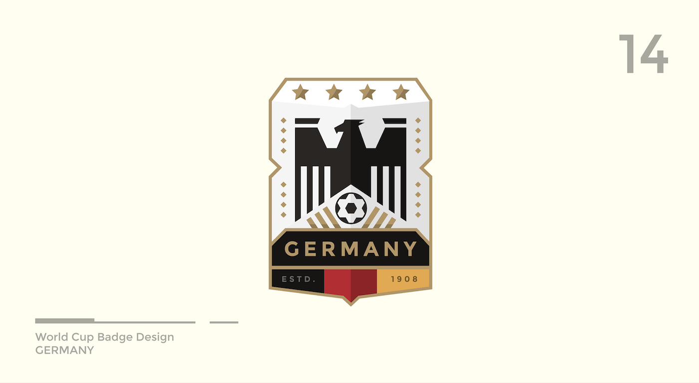 World Cup Badge Design - Germany