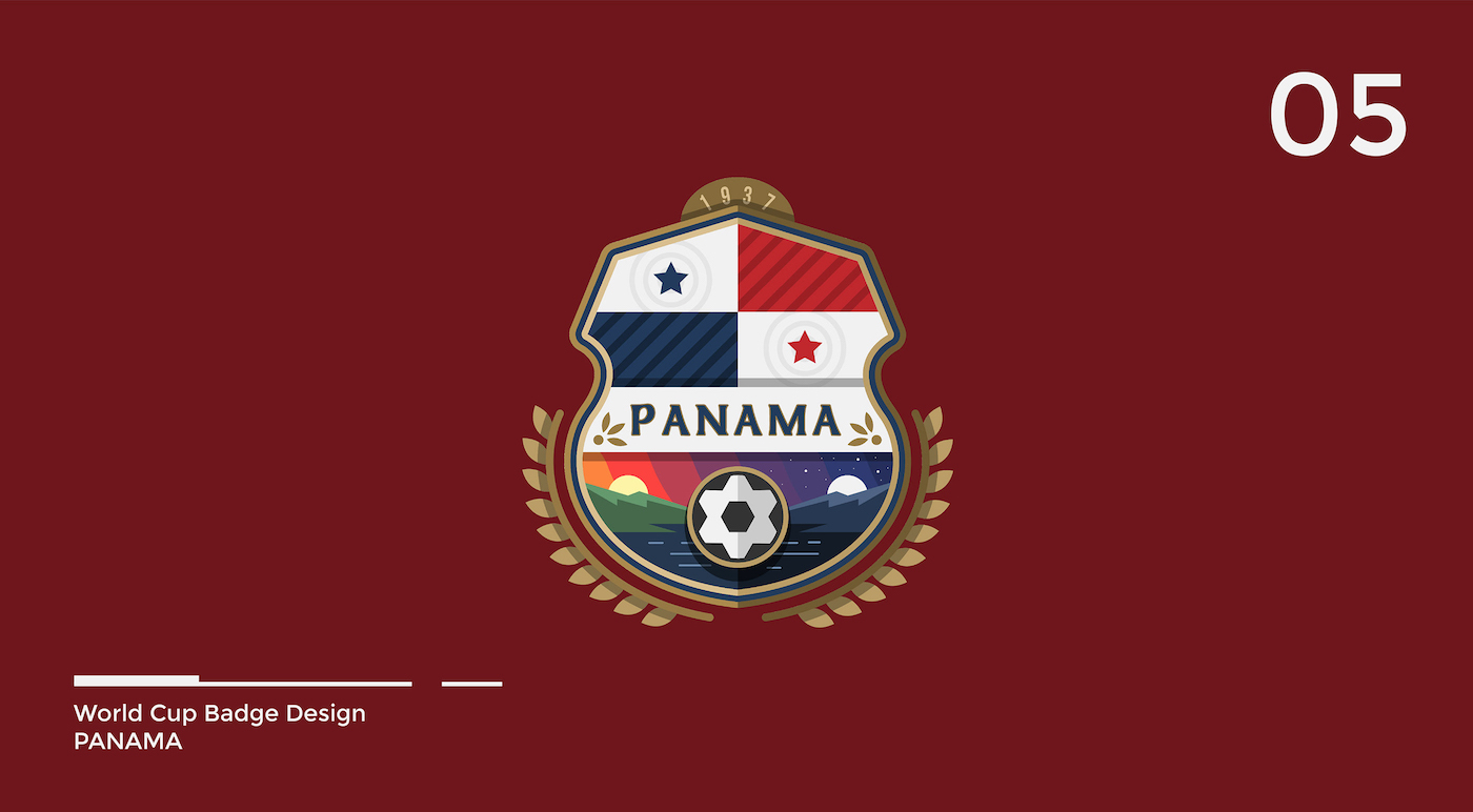 World Cup Badge Design - Panama