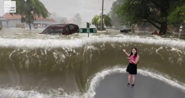 The Weather Channel Uses Incredible Augmented Reality Graphics To Explain Hurricane Florence