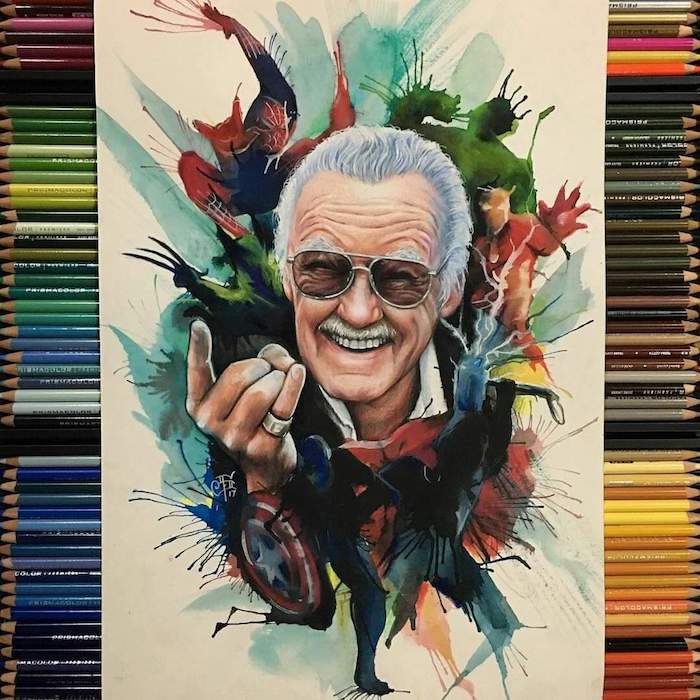 original stan lee artwork