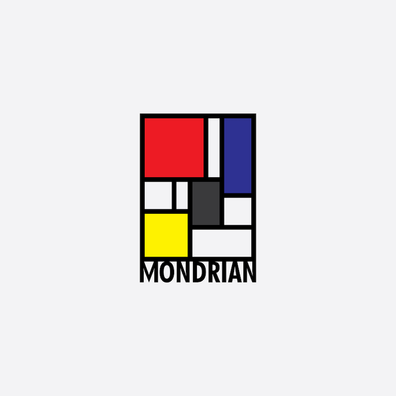 Logos of famous partners - Piet Mondrian (2)