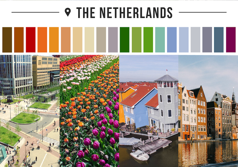 Colors of countries - The Netherlands