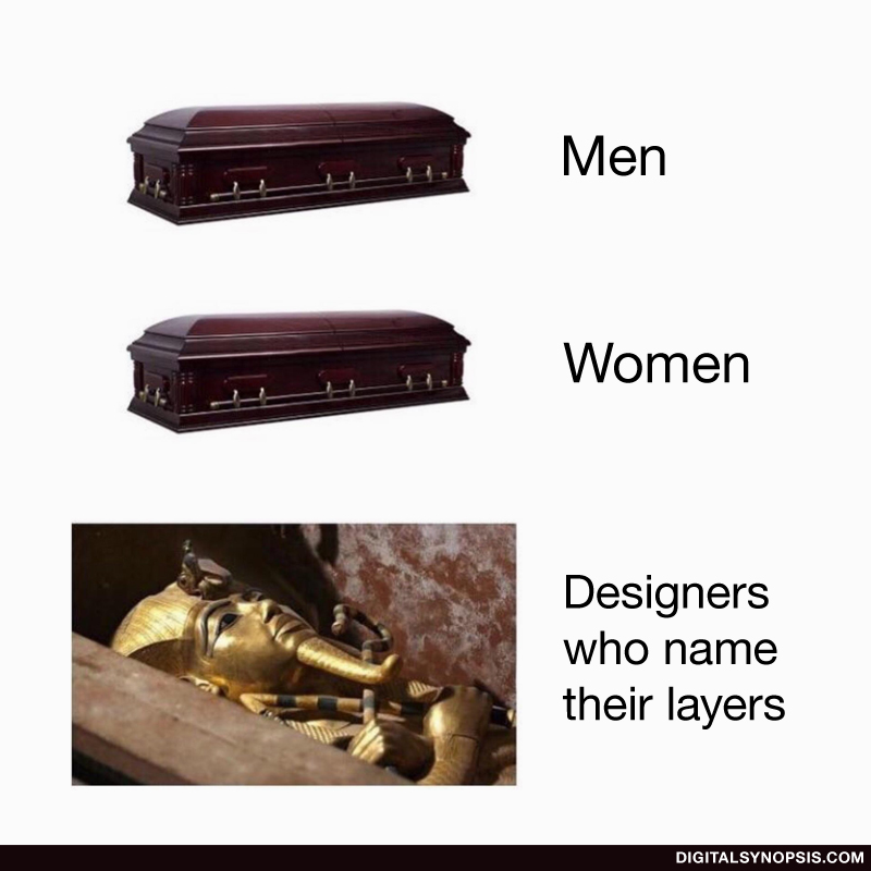 Men, Women coffins vs Designers who name their layers royal coffin