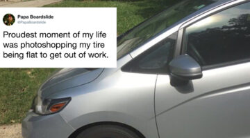 man-photoshops-flat-tire-to-skip-work