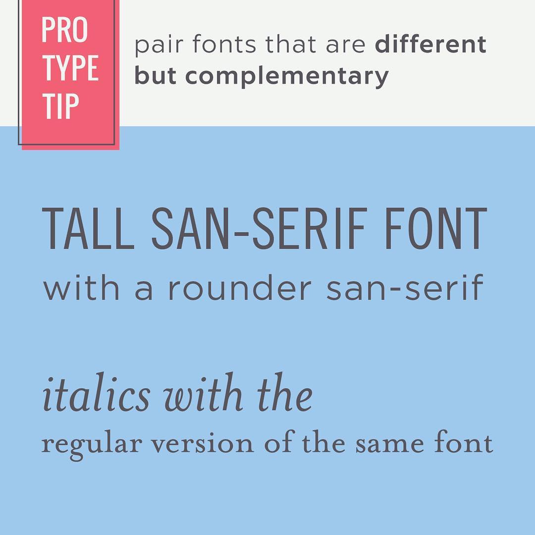 Typography Tips - 1