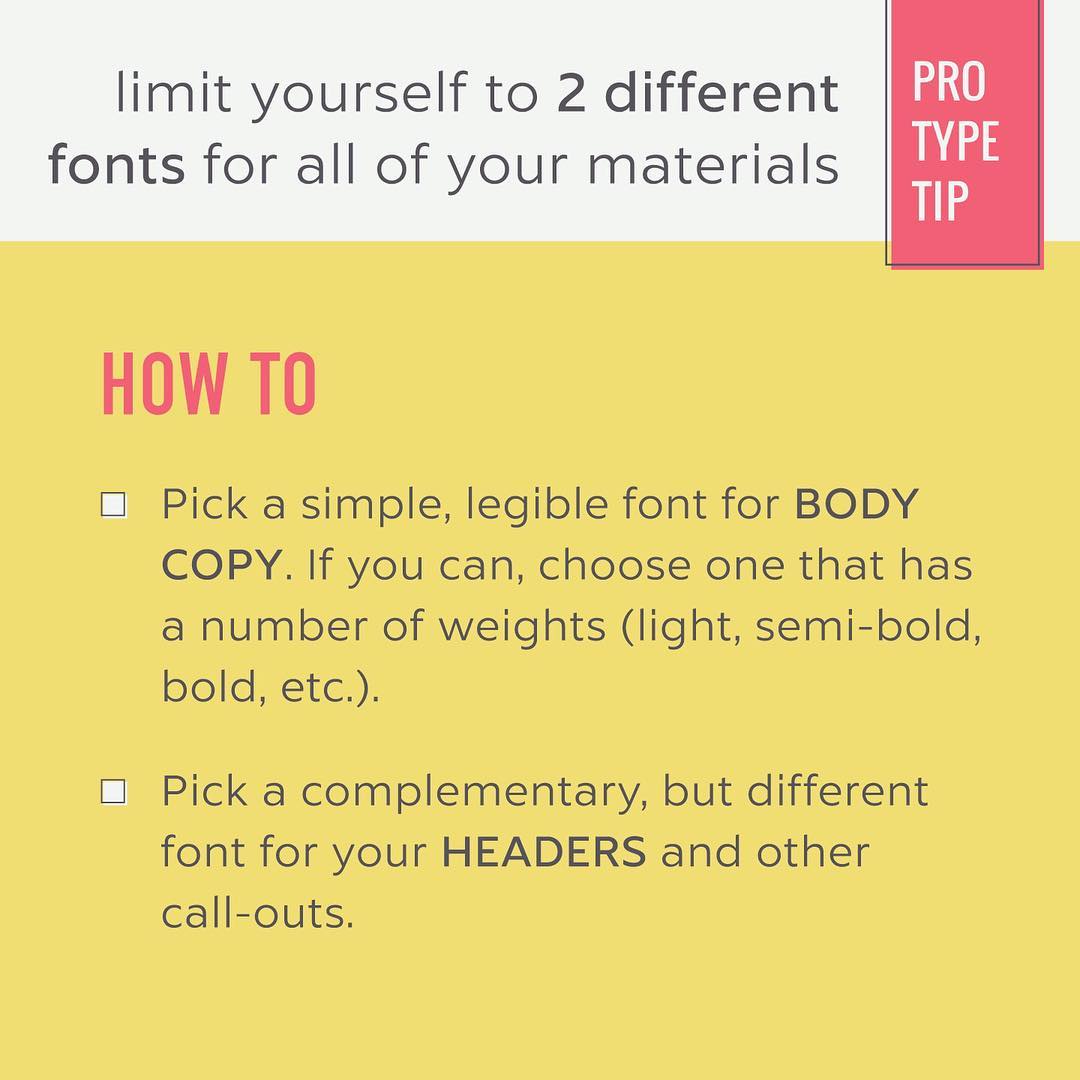 Typography Tips - 13