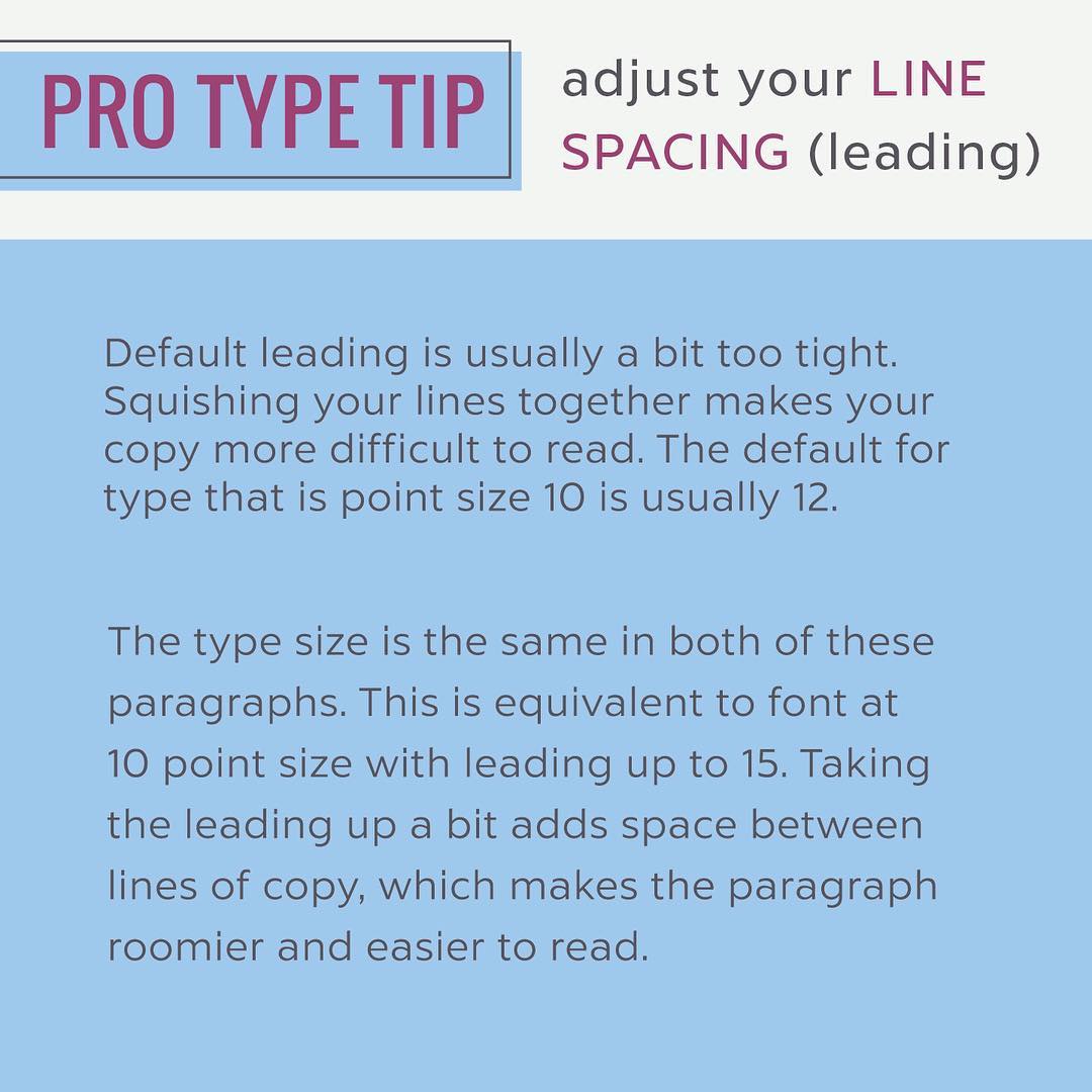 Typography Tips - 6