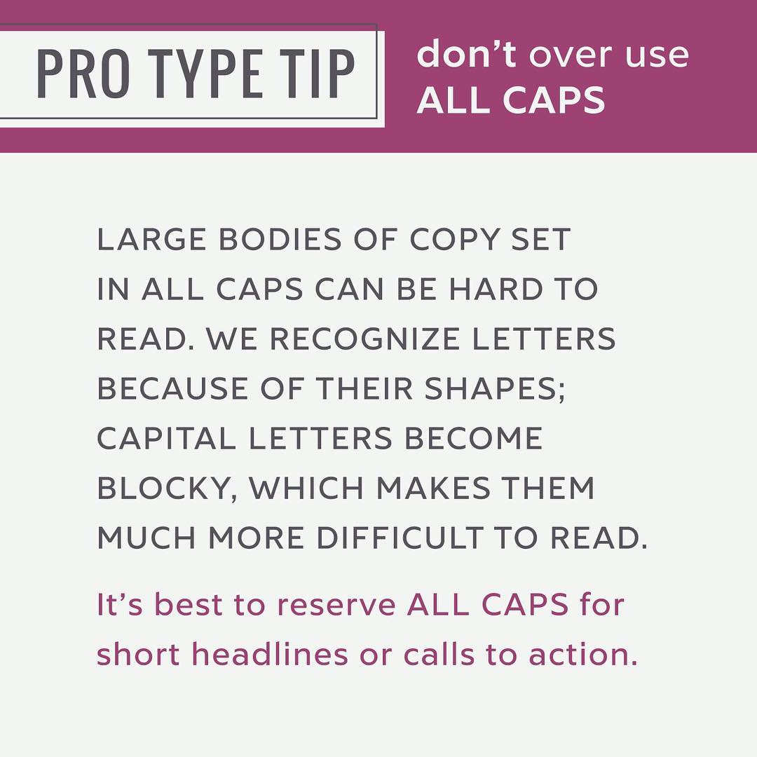 Typography Tips - 8