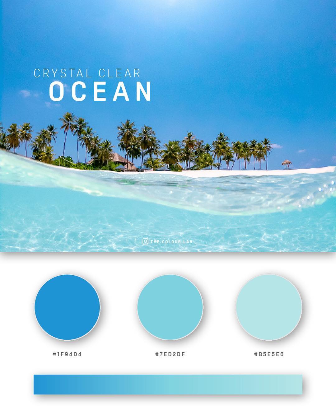 Blue color palettes, schemes & combinations