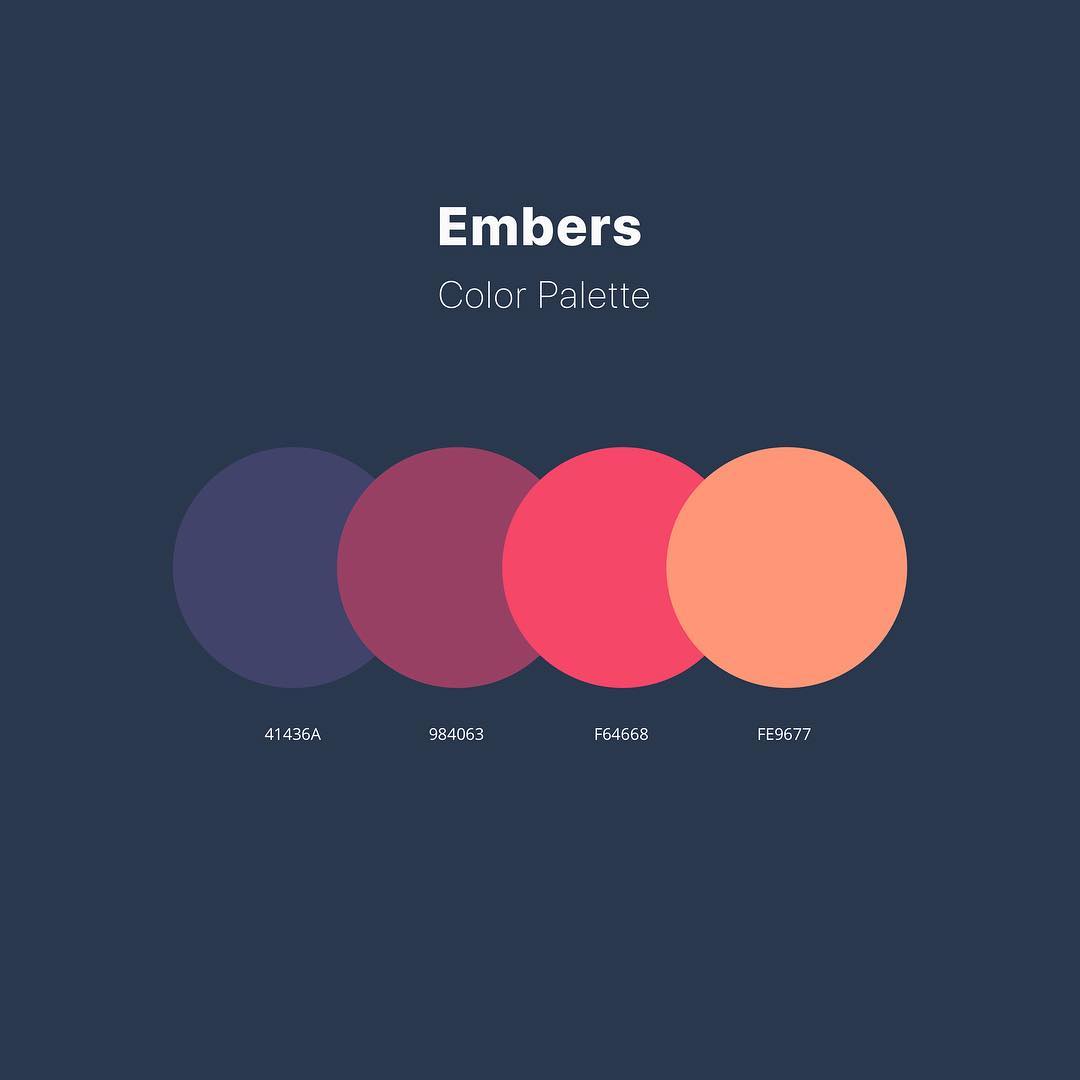 39 Beautiful Color Palettes For Your Next Design Project   Color Schemes Palettes Combinations 2 