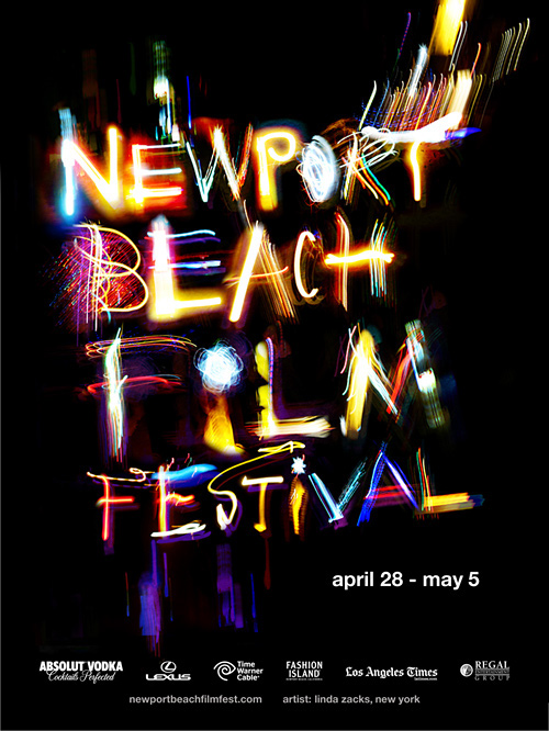 Creative Typography Ads - Newport Beach Film Festival