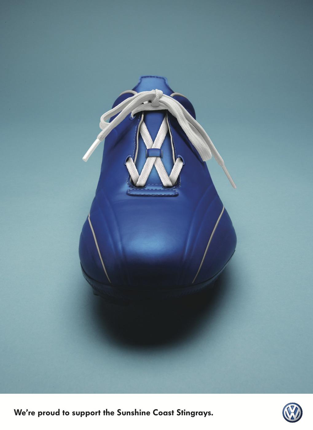 Creative Typography Ads - Volkswagen: Stingrays