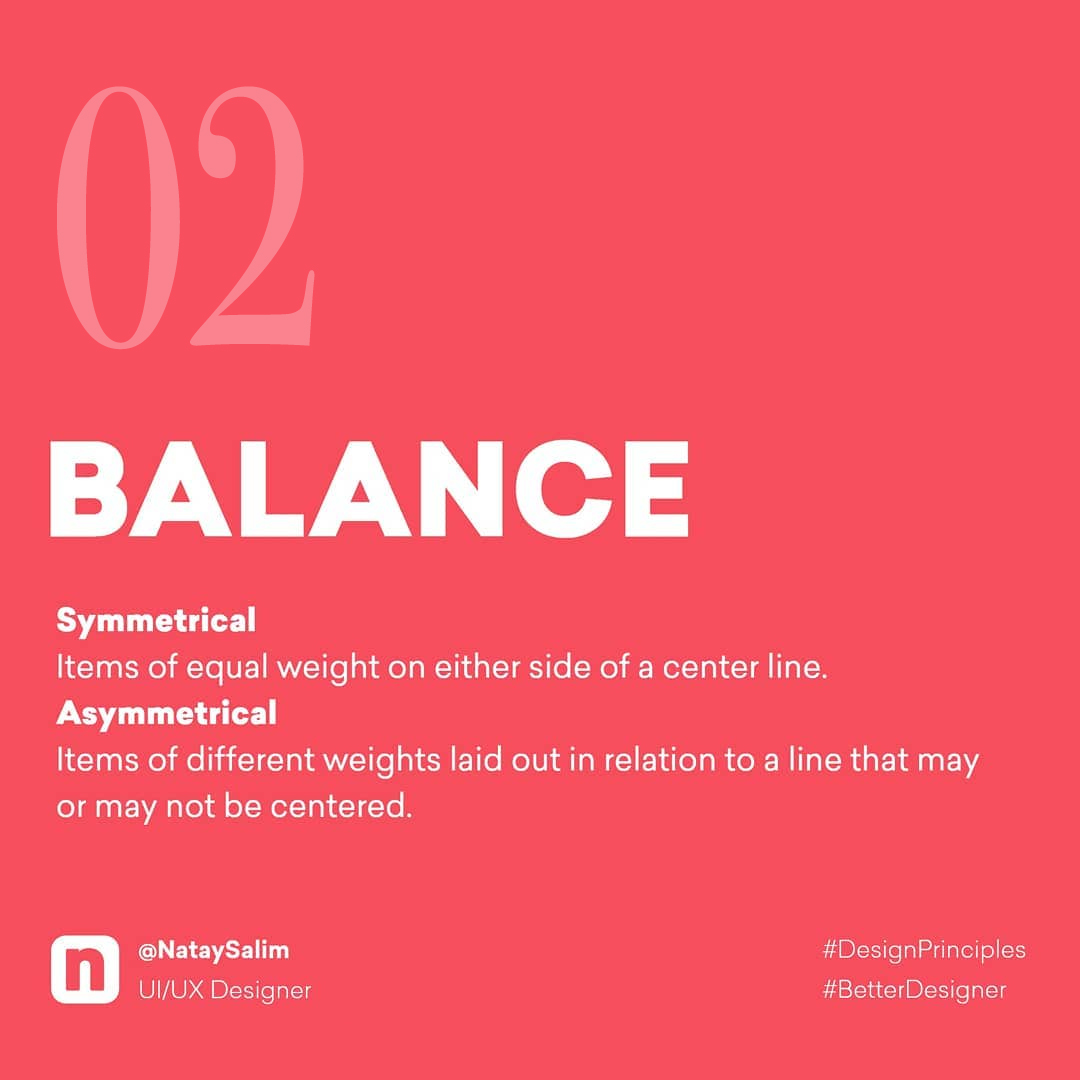 Design Principles - Balance