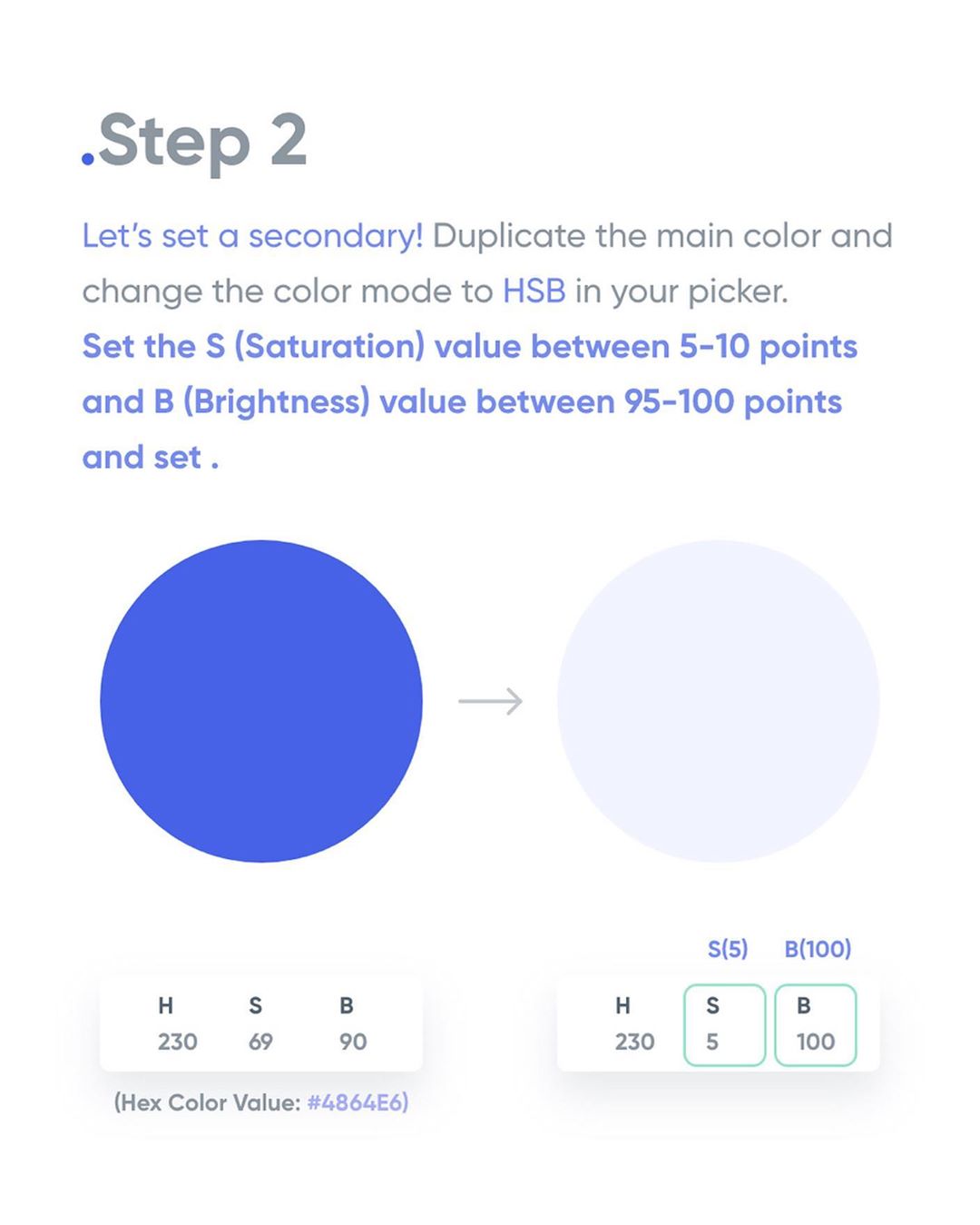 How To Apply Color To Your UI Design - Step 2