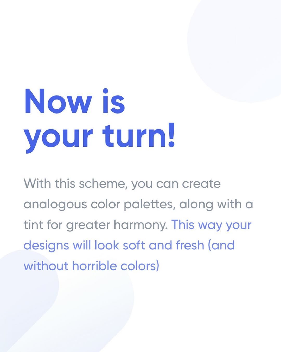 How To Apply Color To Your UI Design - Analogous Color Palettes