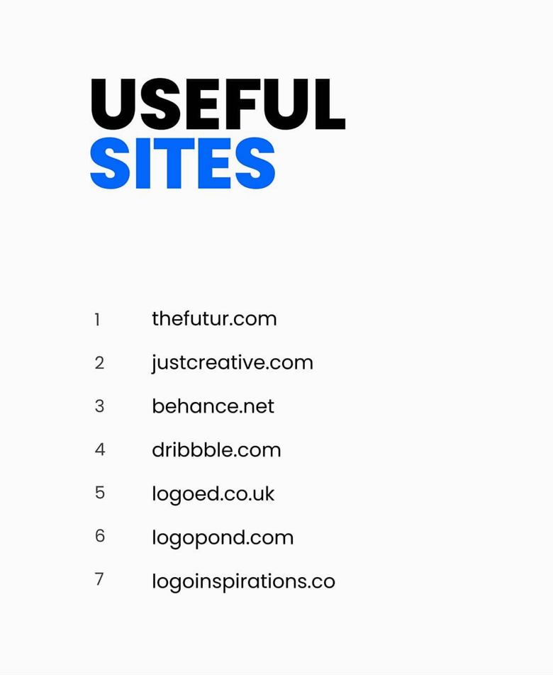 Useful sites for logo designers